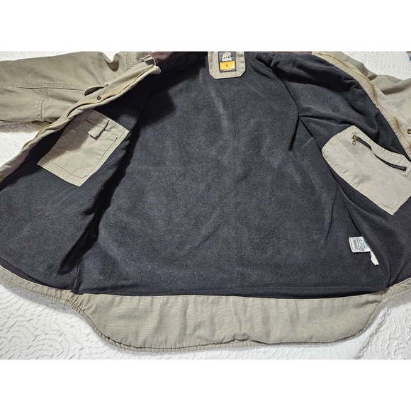 Berne Canvas Jacket Mens L Heavy Work Hunting All Weather Sage Preowned SALE!! - Picture 10 of 17